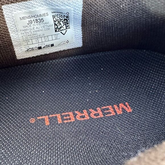 Merrell J91835 MOAB Adventure Moc Slip-On Shoes Men's Size 8M Dark Earth - Picture 7 of 8